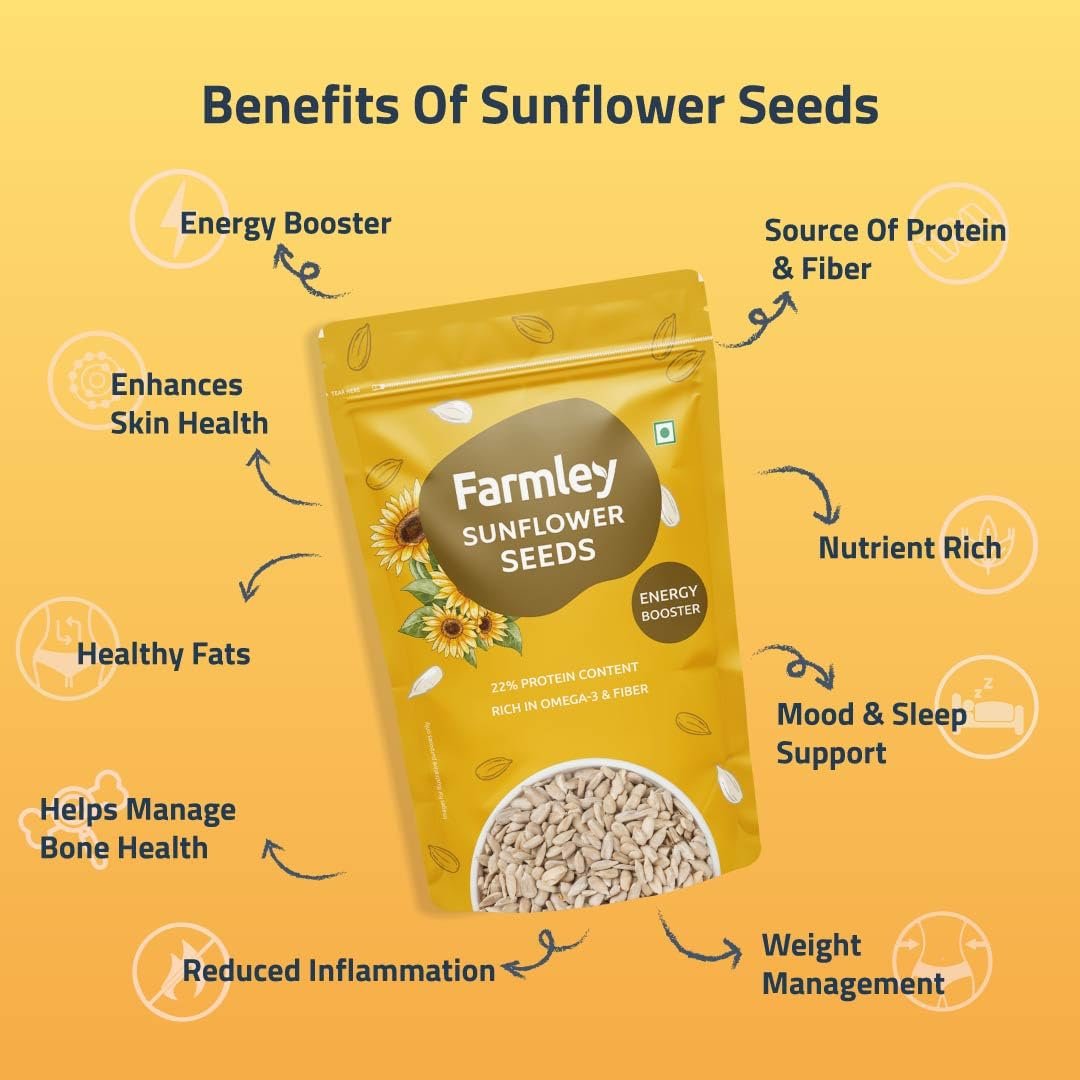 615Aq87uHfL._SL1080_ Sunflower Seeds (200g) - Image 3
