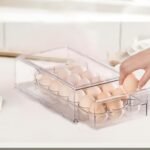 Gzsekken Egg Holder for Fridge, Egg Storage Container - Image 3