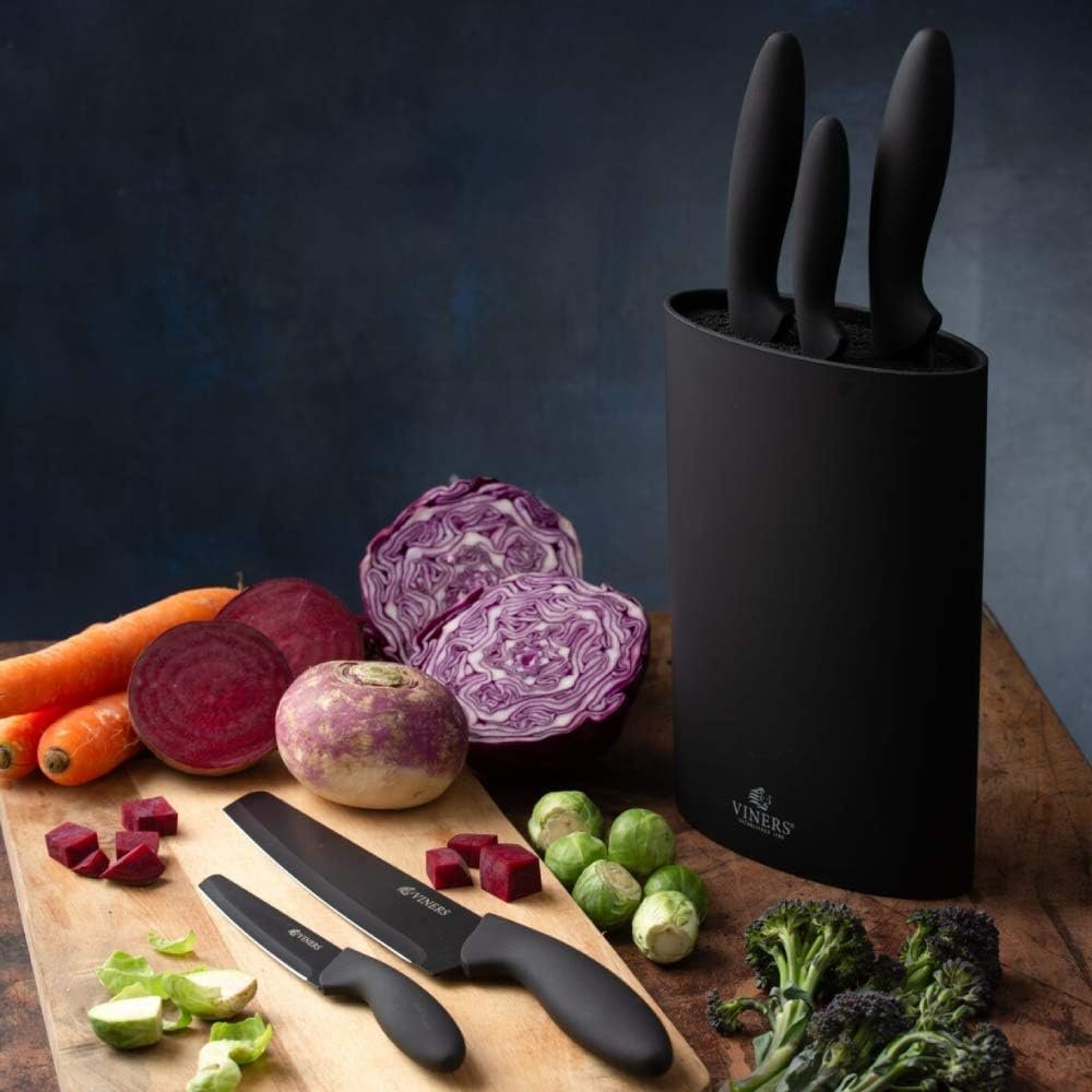 61jtWAslgmL._AC_SL1000_ Viners Assure 5 -Piece Knife Block Set - Image 3