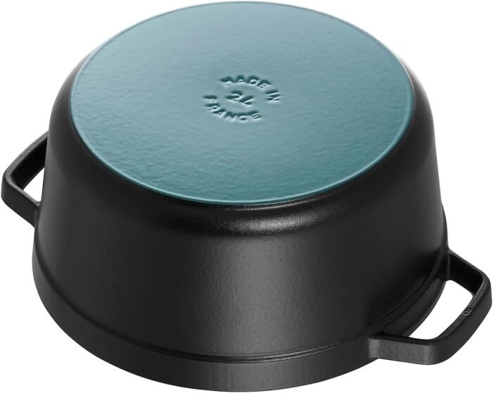 Staub Cast Iron Cocotte ( 22 cm, Black) - Image 2