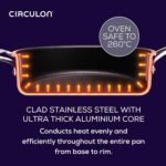 Circulon Scratch Defense Stainless Steel Saucepan with Extreme Non Stick - Image 2