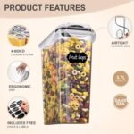 YASHE Cereal Storage Containers, 3Pcs Cereal Containers - Image 5