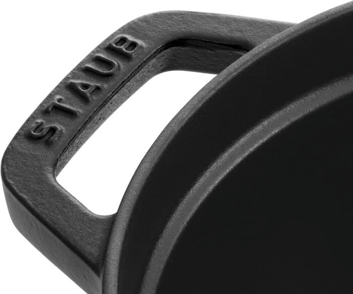 Staub Cast Iron Cocotte ( 22 cm, Black) - Image 5