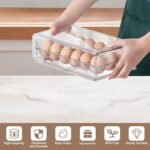 Gzsekken Egg Holder for Fridge, Egg Storage Container - Image 4