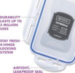 Lock & Lock Food Container Set (4‑piece) - Image 3