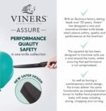 Viners Assure 5 -Piece Knife Block Set - Image 2