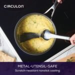 Circulon Scratch Defense Stainless Steel Saucepan with Extreme Non Stick - Image 3