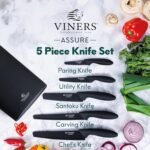 Viners Assure 5 -Piece Knife Block Set - Image 5