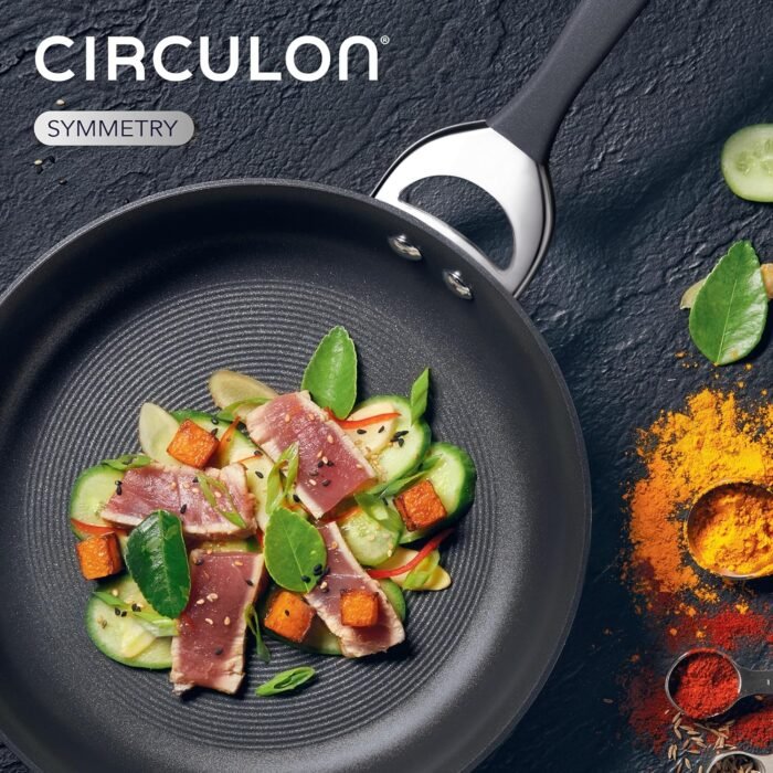 Circulon Symmetry Hard-Anodized Nonstick Frying Pan - Image 3