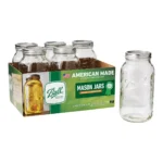 Mason Jar (Regular Mouth, 6-pack)