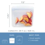 Stasher Reusable Silicone Bag (Sandwich) - Image 4