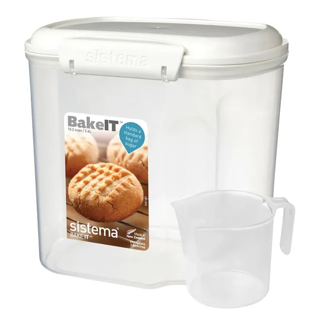 Sistema - Bake It 2.4L - White (1) Sistema Bake It Container ( 2.4L) - Image 2