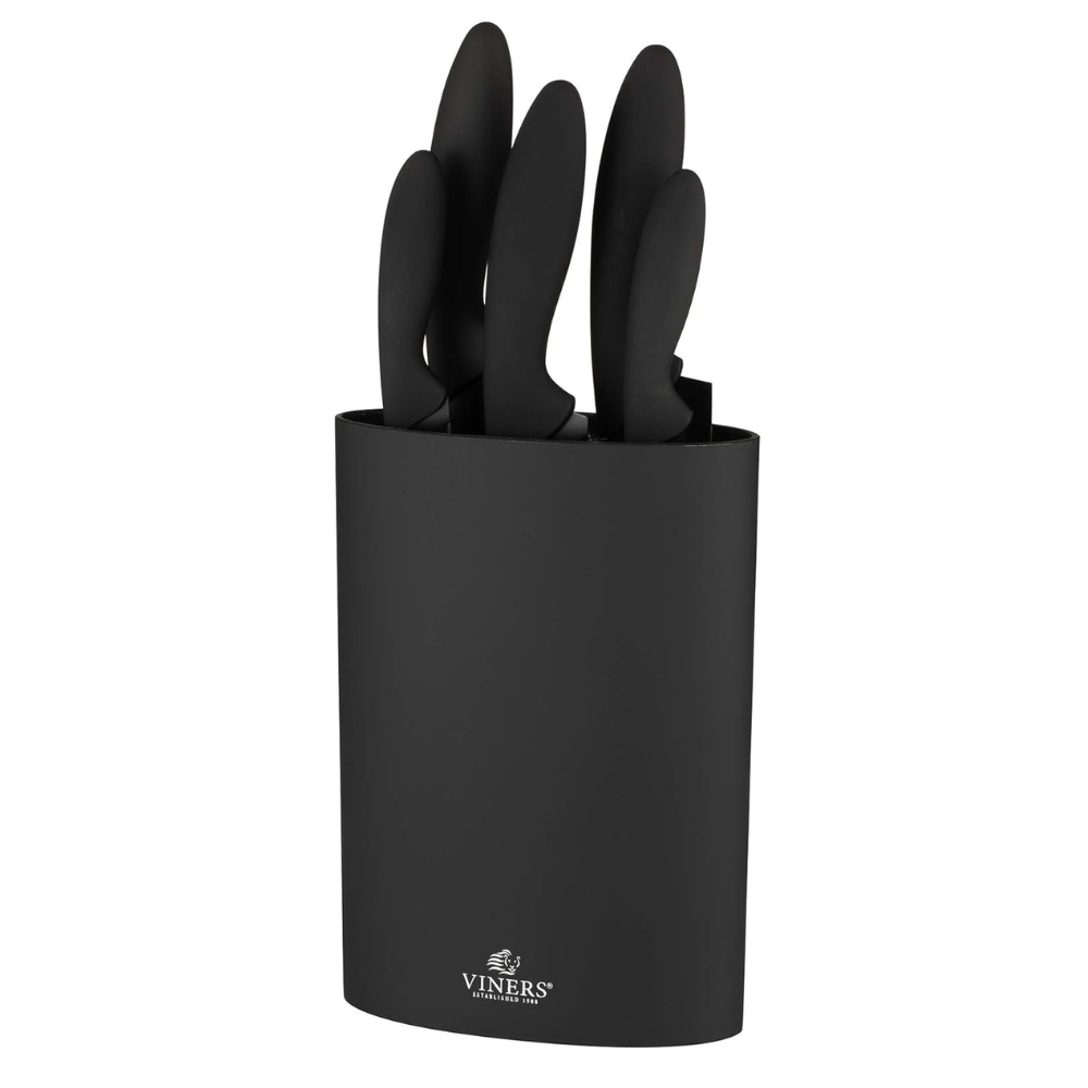 Untitled design - 2025-07-16T151232.388 Viners Assure 5 -Piece Knife Block Set - Image 1