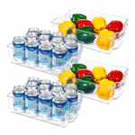 Fridge Organizer Bins (Set of 4)