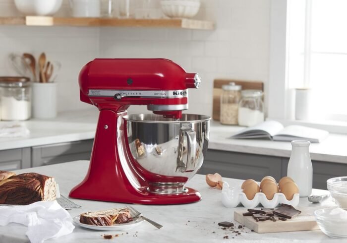KitchenAid Classic Stand Mixer (Artisan, Empire Red) - Image 4