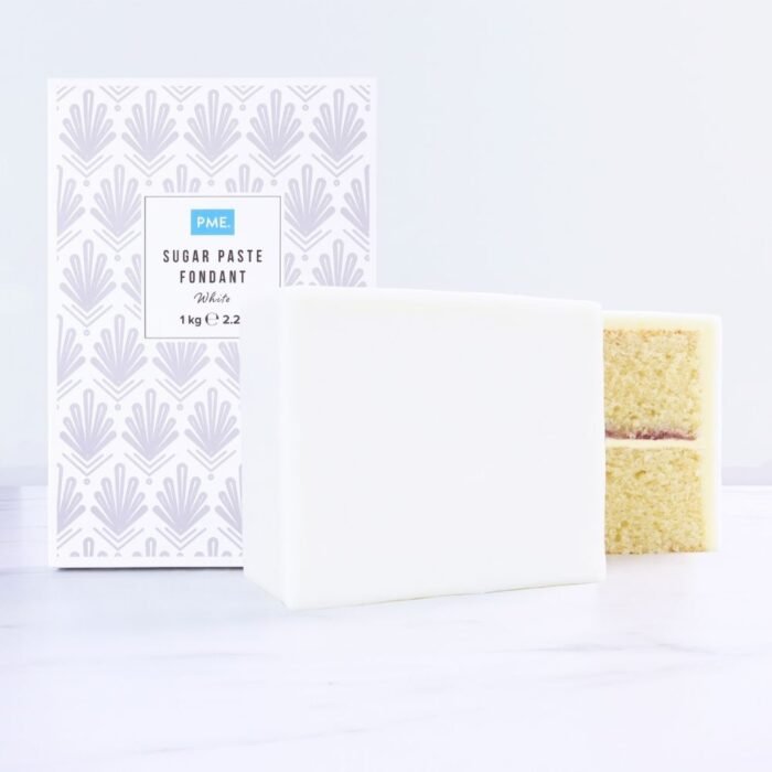 PME White Sugarpaste Fondant (250g) - Image 4