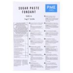 PME White Sugarpaste Fondant (250g) - Image 2