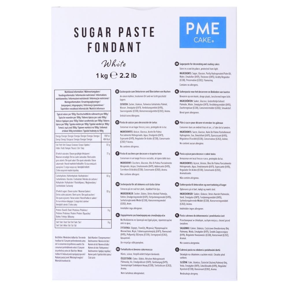 white-sugarpaste-1kg-pme-p18851-73406_image PME White Sugarpaste Fondant (250g) - Image 2