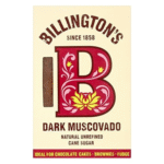 Billingtons Dark Muscovado Unrefined Cain Sugar 500g